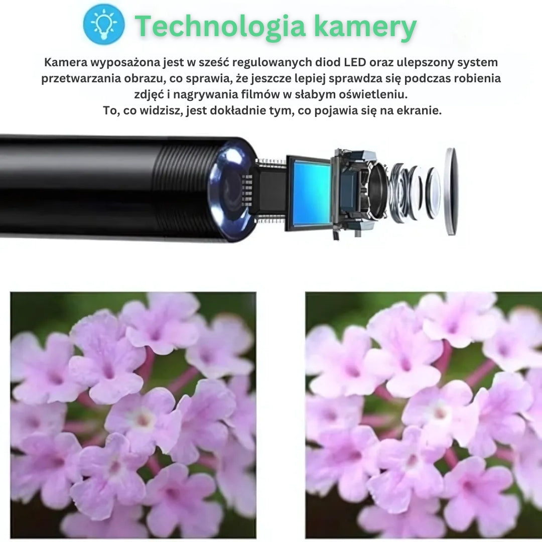 ClearView Endo | Elastyczna Kamera Endoskopowa