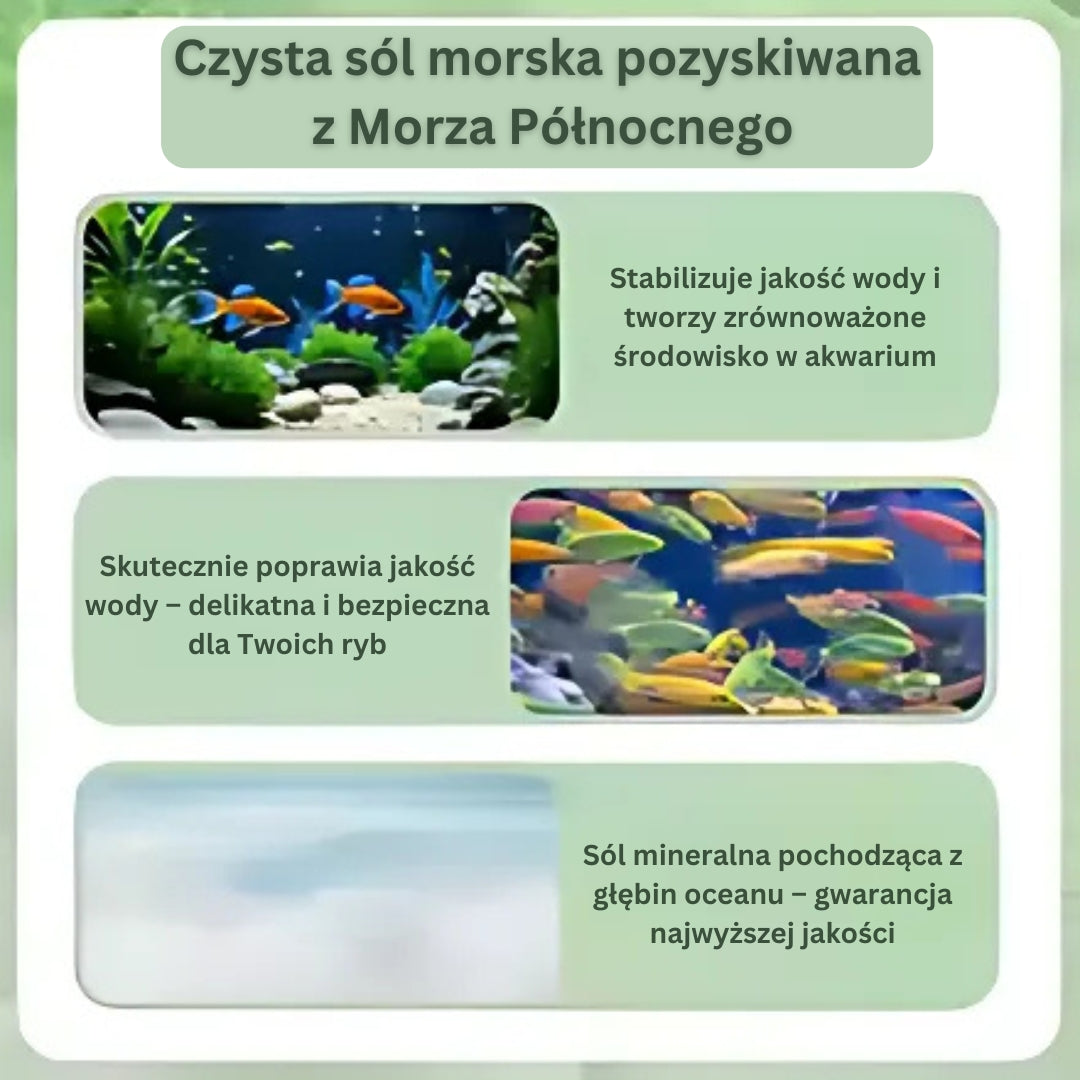 AquaPure+ | Skuteczne tabletki do oczyszczania wody w akwarium