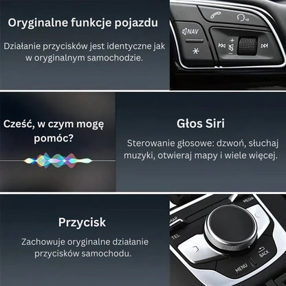 EasyPlay | CarPlay i Android Auto bezprzewodowo | USB-A i USB-C